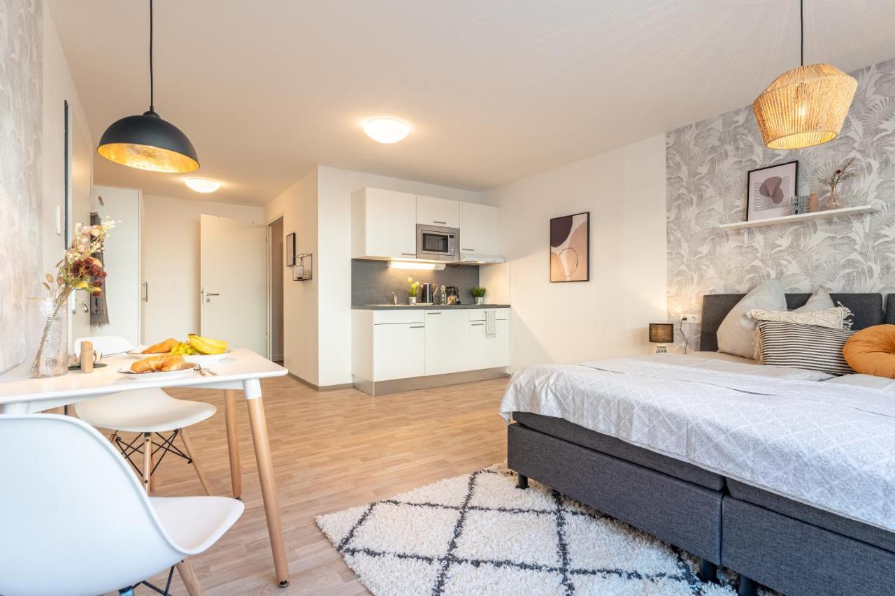 Neu☆Business Apartment☆Messe/Airport☆Tiefgarage Leinfelden-Echterdingen Dış mekan fotoğraf